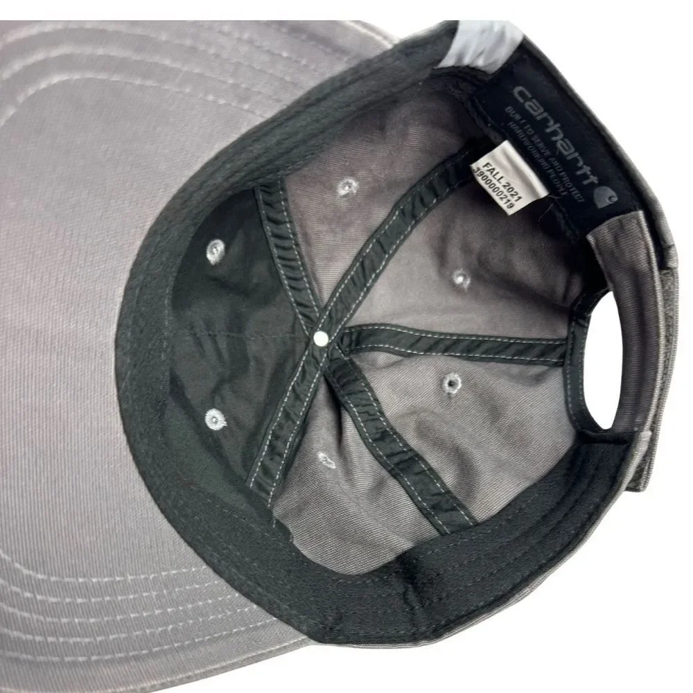 Carhartt Cap Freese and Nichols Hat Embroidered‎ Grey Adjustable Backstrap